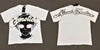 Wholesale Hot Drilling Designer Clothing Short Sleeve High Quality Gothic Printing Pattern Mixed Emotion T-shirts for Men