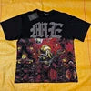 Wholesale Hot Drilling Designer Clothing Short Sleeve High Quality Gothic Printing Pattern Mixed Emotion T-shirts for Men