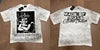 Wholesale Hot Drilling Designer Clothing Short Sleeve High Quality Gothic Printing Pattern Mixed Emotion T-shirts for Men