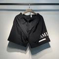 2025 Classic Letter Printed Beach Casual Pants Drawstring Summer Men's and Women's Loose Speed Drying Straight Shorts
